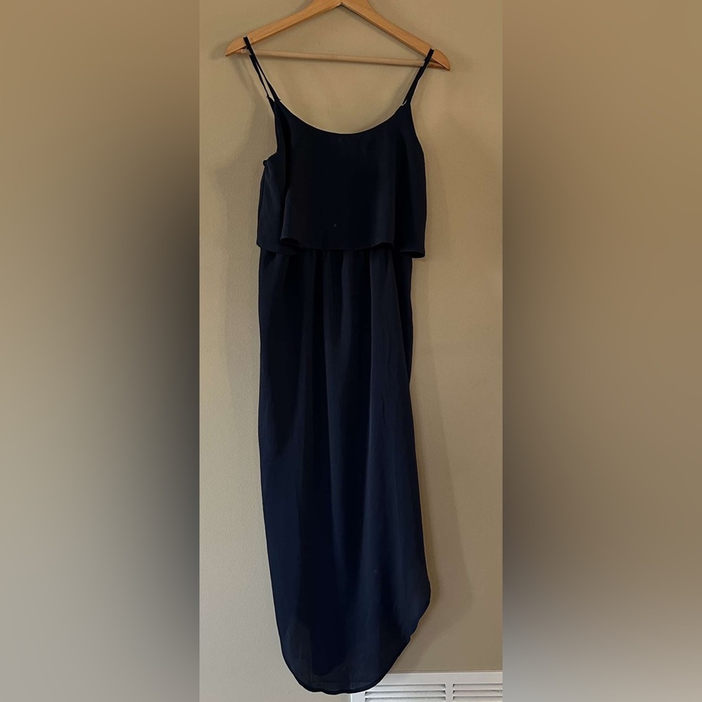 Blue midi dress, medium, new with tags, never woren